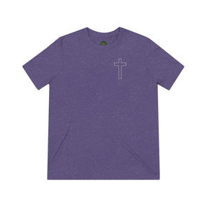 Christian Cross Unisex Triblend Tee