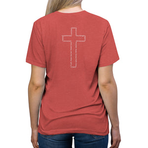 Copy of Christian Cross Unisex Triblend Tee