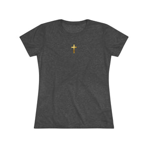 Slim-fit Women's Triblend Tee