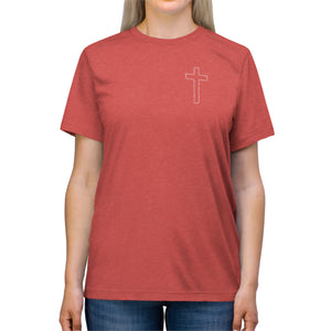 Copy of Christian Cross Unisex Triblend Tee