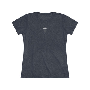 Slim-Fit Women's Triblend Tee