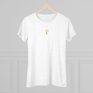 Slim-fit Women's Triblend Tee