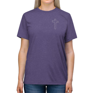 Christian Cross Unisex Triblend Tee