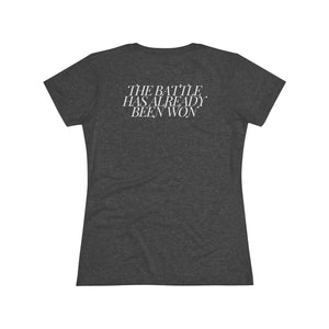 Slim-Fit Women's Triblend Tee