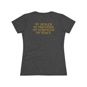 Slim-fit Women's Triblend Tee