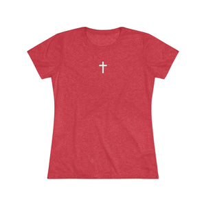 Slim-Fit Women's Triblend Tee