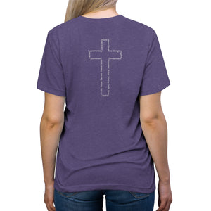 Christian Cross Unisex Triblend Tee