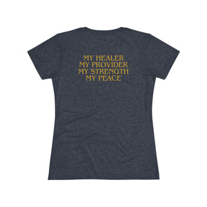 Slim-fit Women's Triblend Tee