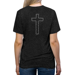 Christian Cross Unisex Triblend Tee