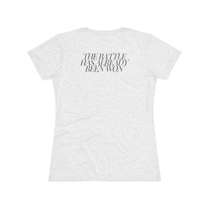 Slim Fit Women's Triblend Tee