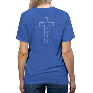 Copy of Christian Cross Unisex Triblend Tee