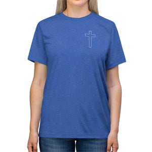 Copy of Christian Cross Unisex Triblend Tee