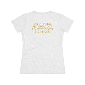 Slim-fit Women's Triblend Tee